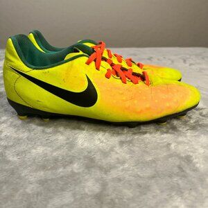 Nike Magista Ola 2 FG Youth Jr 4 Soccer Cleats Football Boots Volt Orange Yellow